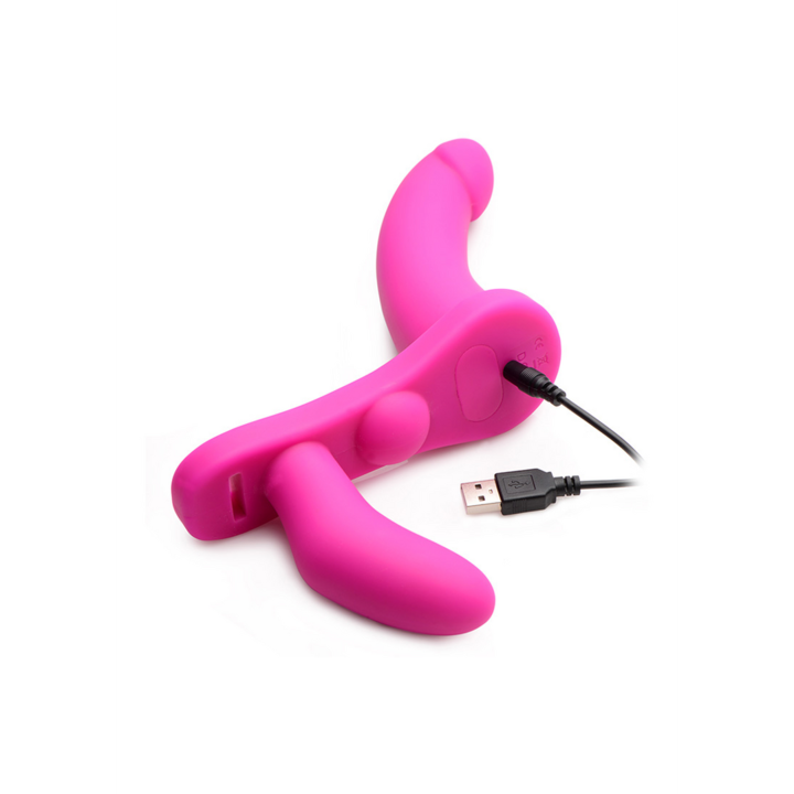 Колан за проникване, XR Brands SU Double Take, Обща дължина 27 см