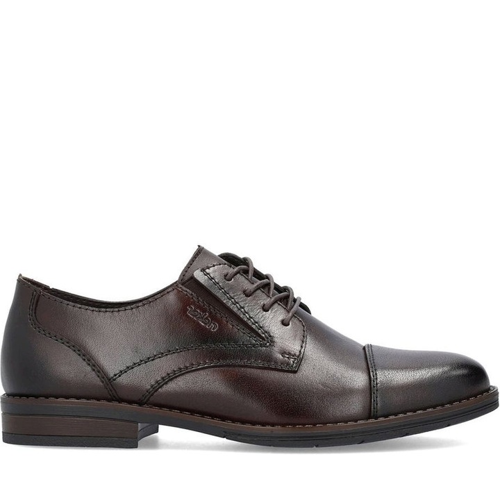 Pantofi pentru barbati Rieker, Piele, Maro, 43 EU