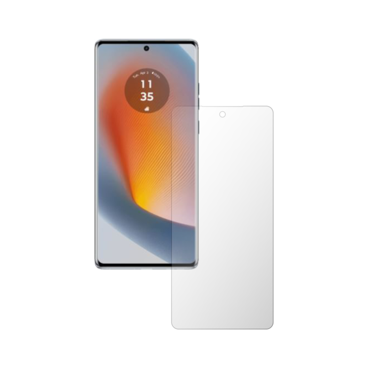ISkinz önregeneráló képernyővédő fólia Motorola Edge 50 Fusionhoz – teljes vágás, láthatatlan Skinz UHD, ultratiszta szilikon teljes lefedettséggel, teljes kijelzőborítás, tapadó és rugalmas
