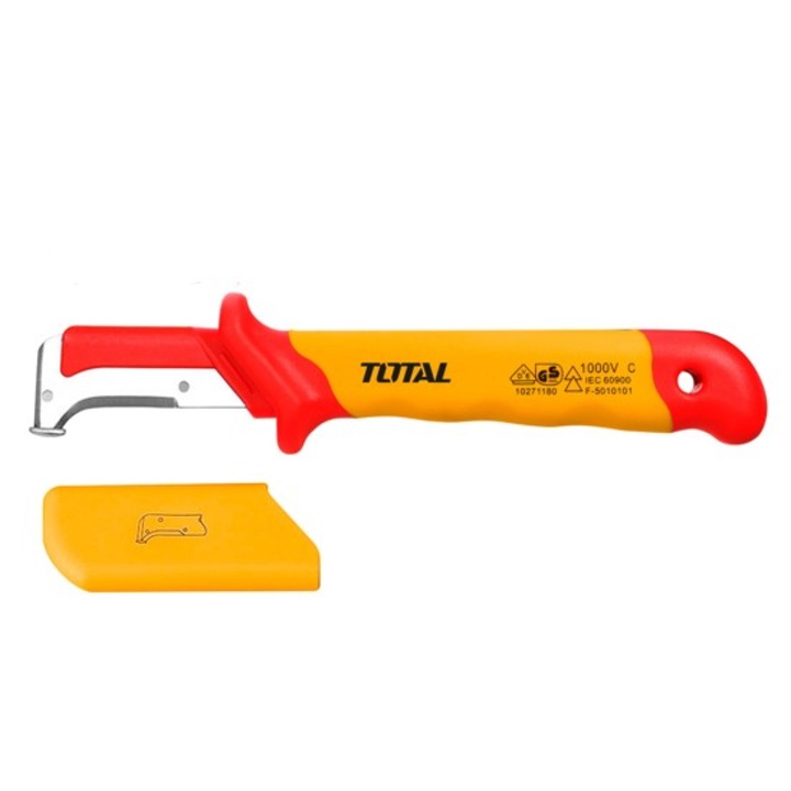 Cutter cablu, curbat VDE, Total Industrial, 50 x 185 mm