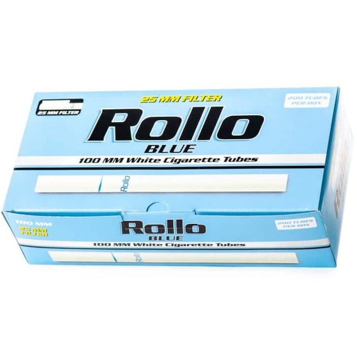 Tuburi Tigari Rollo Blue 100mm Long (200)