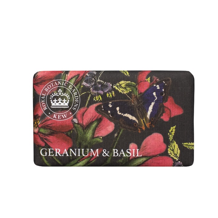 Сапун English Soap Company, KEW, Здравец и Босилек, Растителен, 240 гр