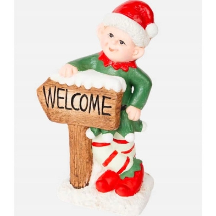 Figurina, Home, Elf, Ceramic, 35 cm