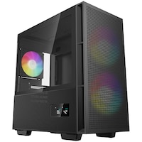 Carcasa DeepCool CH360 DIGITAL, Mid-Tower, fara sursa, ATX negru