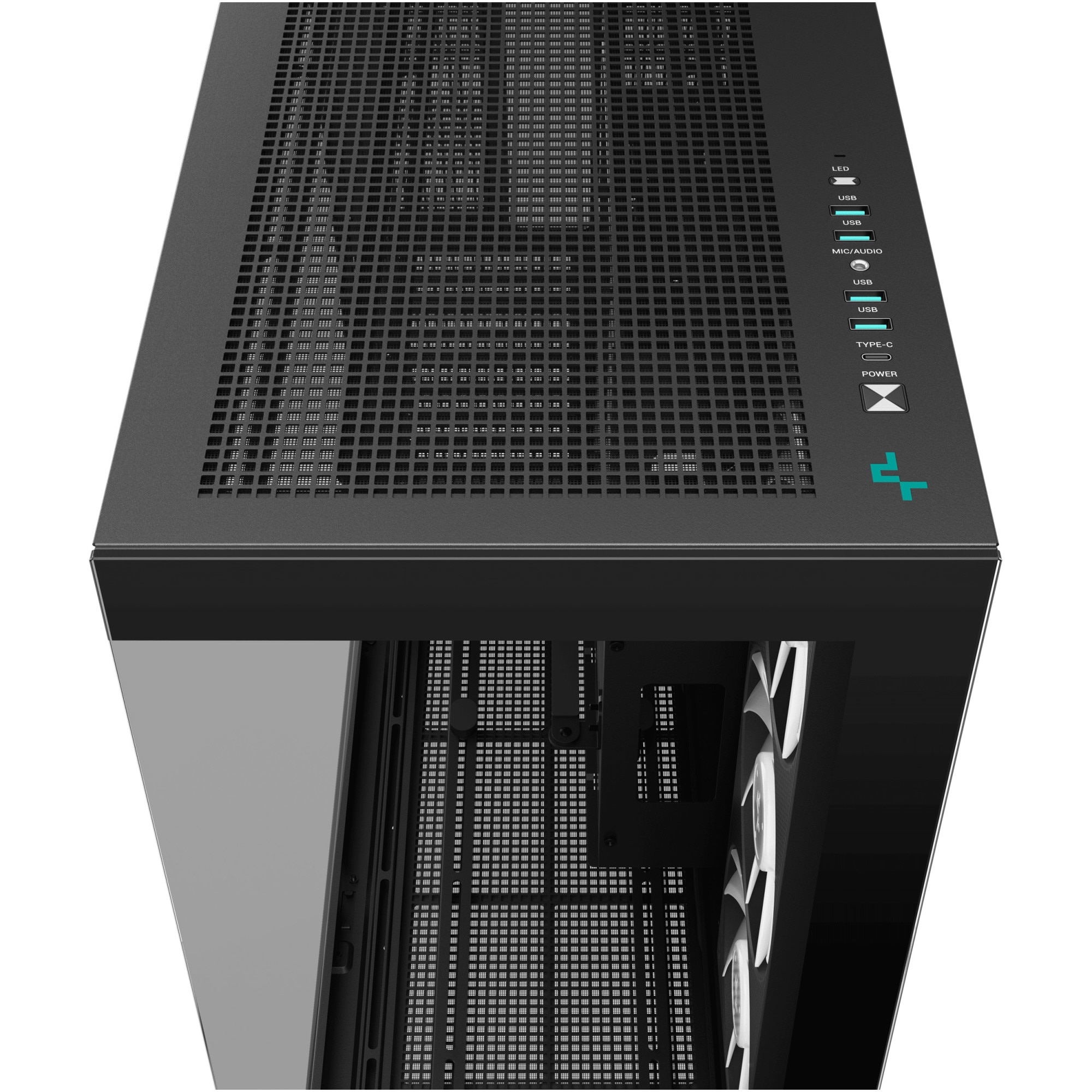 Ch780 Carcasa DeepCool CH780, Full Tower, fara sursa, ATX negru - eMAG.ro