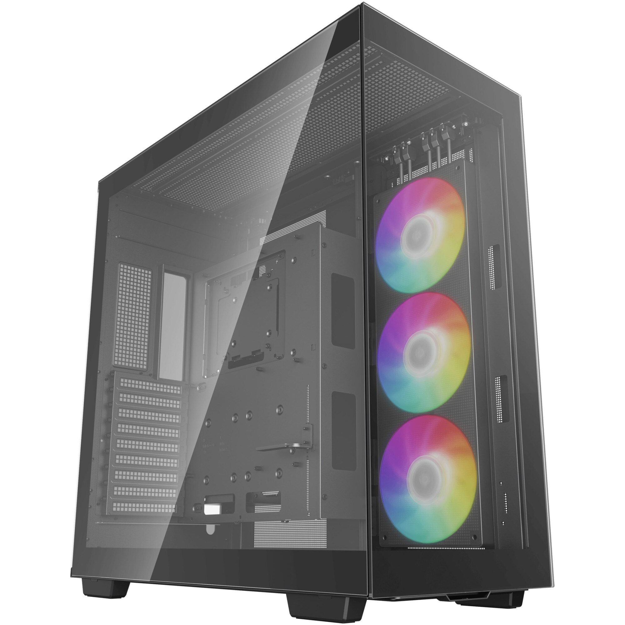 Carcasa DeepCool CH780, Full Tower, fara sursa, ATX negru