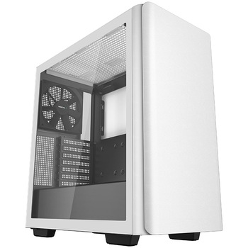 Carcasa DeepCool CK500 WH, Mid-Tower, fara sursa, E-ATX alb