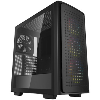 Carcasa DeepCool CK560, Mid-Tower, fara sursa, E-ATX negru