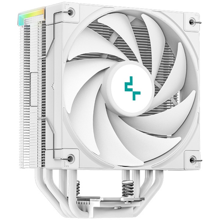 Охладител DeepCool AK400 Digital WH, 120мм, С въздух, Skt. Intel/ AMD, RGB осветление