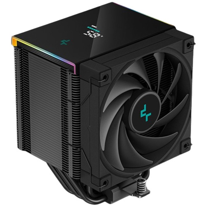 Cooler DeepCool AK500 Digital, 120mm, cu aer, skt. Intel/ AMD, iluminare RGB