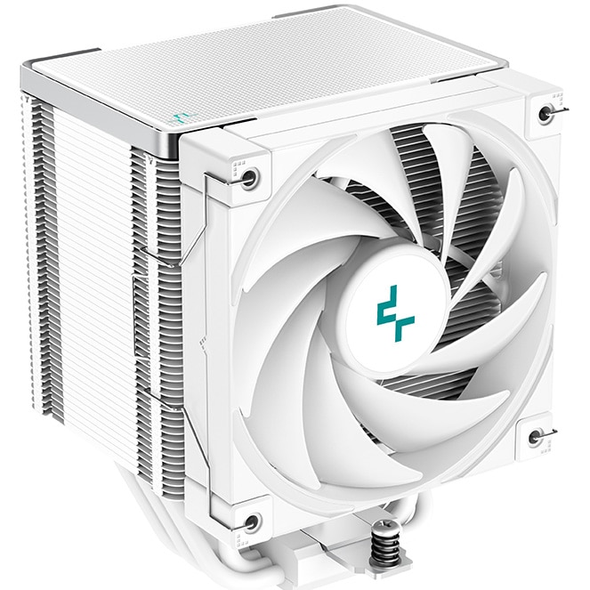 Cooler DeepCool AK500 WH, 120mm, cu aer, skt. Intel/ AMD, iluminare nu e cazul