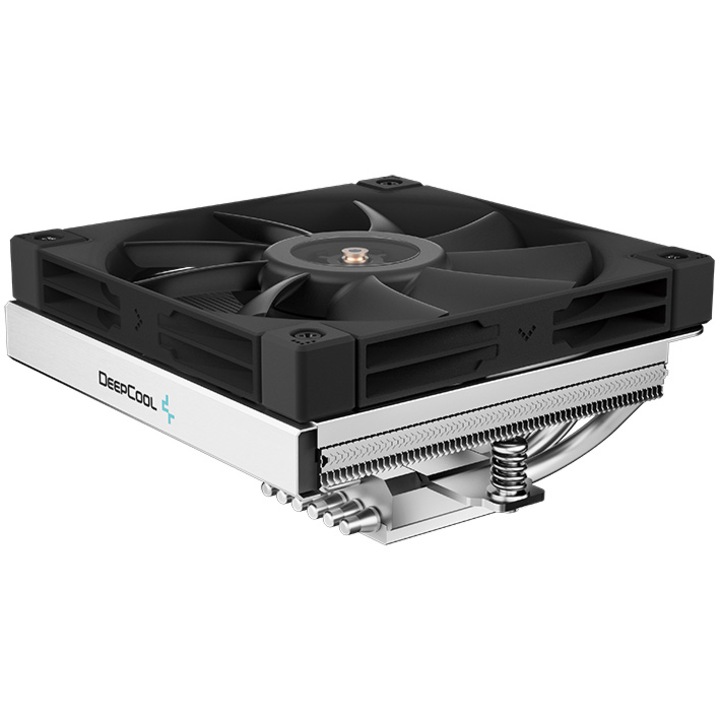 Охладител за процесор DeepCool AN600, 120 мм, С въздух, Intel/ AMD, Бяла подсветка