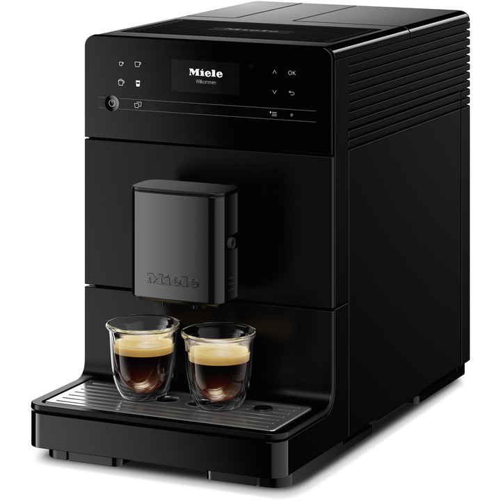 Espressor automat Miele CM 5510 125 Edition obsidian mat, 15 bar, 1,3 l, OneTouch for Two, AromaticSystem, negru