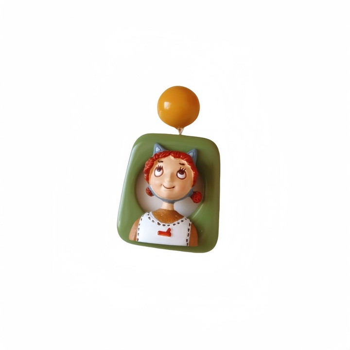 Cercei, Fairy Tale Girl, rasina, verde