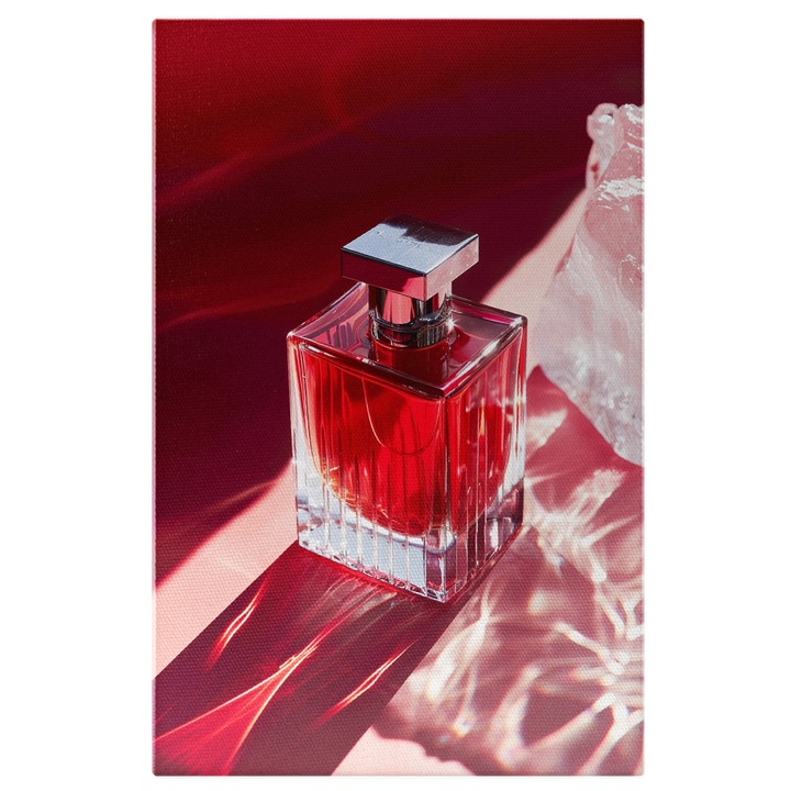 Tablou Canvas Elixirul Seductiei Un Parfum ce Promite Senzatia de Libertate si Puritate, Pictura Digitala 40x25CM