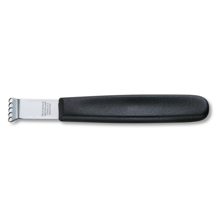 Cutit pentru decojit lamai Victorinox, maner negru plastic