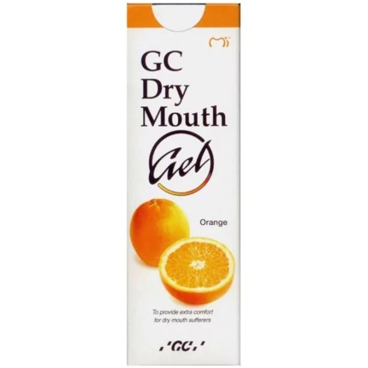 Гел с вкус на портокал за сухота в устата GC Dry Mouth, 40 гр