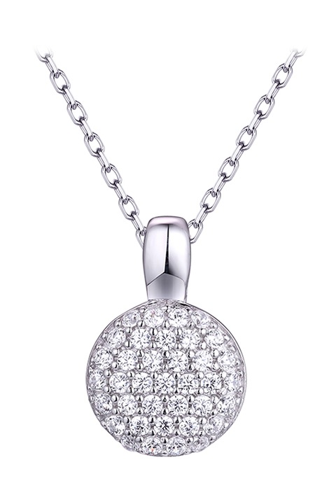 Oliver Weber, Colier de argint veritabil cu pandantiv zirconia, Argintiu