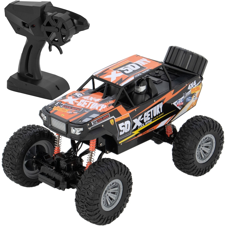 Количка с дистанционно управление Mappy - Off Road, Мащаб 1:8, С метален корпус