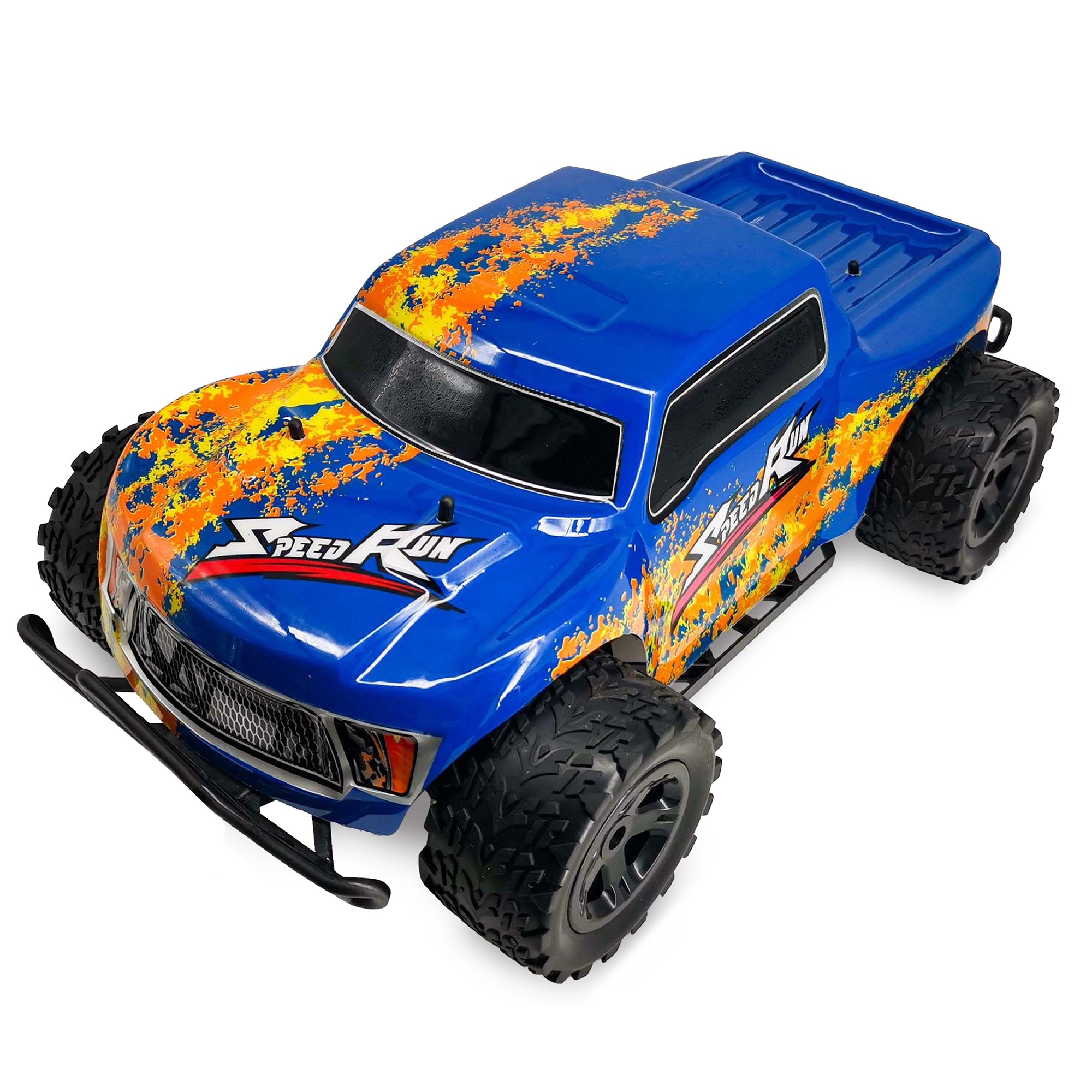 Masinuta cu telecomanda Mappy - Off Road Racing, scara 1:10, albastru / portocaliu