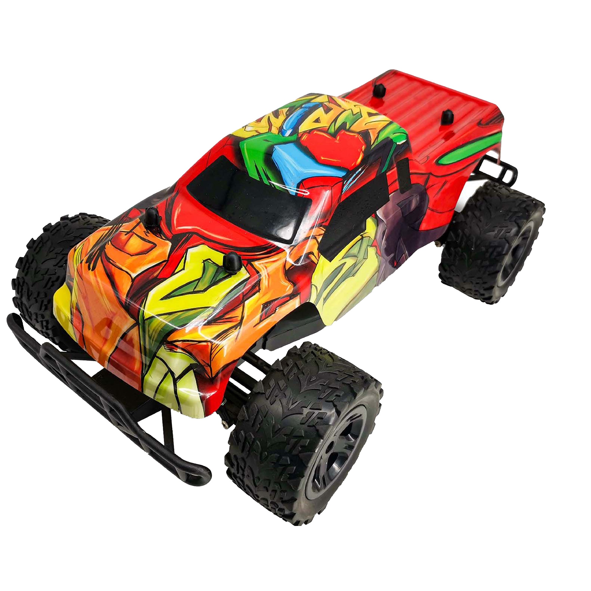 Masinuta cu telecomanda Mappy - Off Road Racing, scara 1:10, rosu / portocaliu