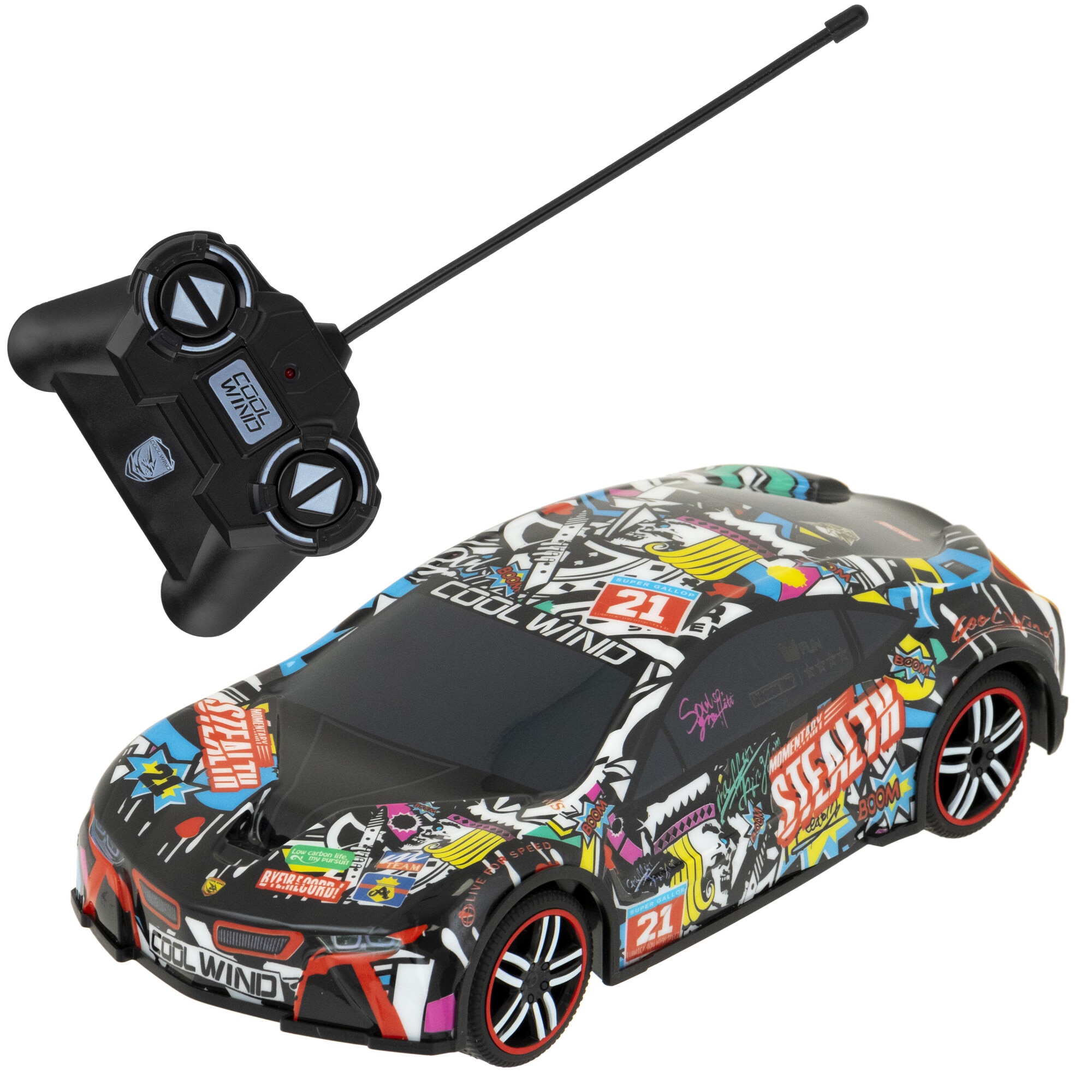 Masinuta cu telecomanda Mappy - Super Gallop, scara 1:14, multicolor