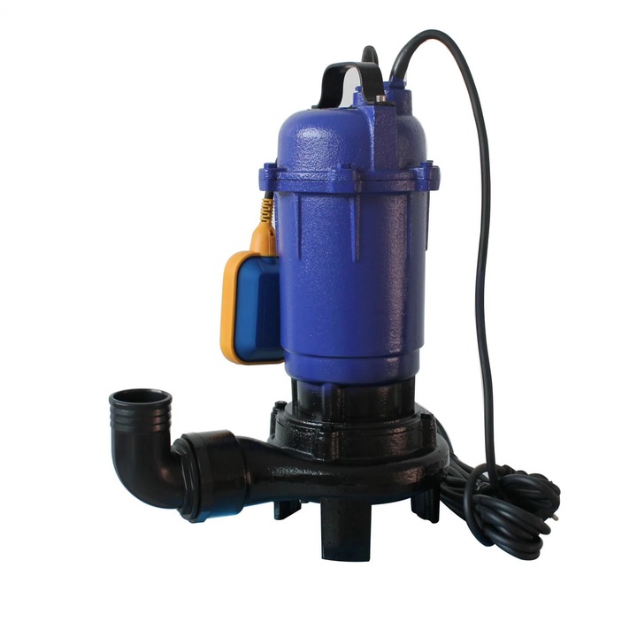 Prémium 1182 szennyvíz búvárszivattyú, chopperrel + úszóval, 15 mc/h, H max. 8 m, 3500 W