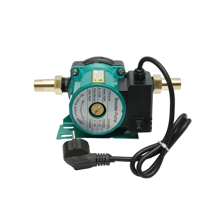 Pompa de recirculare apa calda 220V, 120W, pentru panou solar, 10 bar FPA15-90