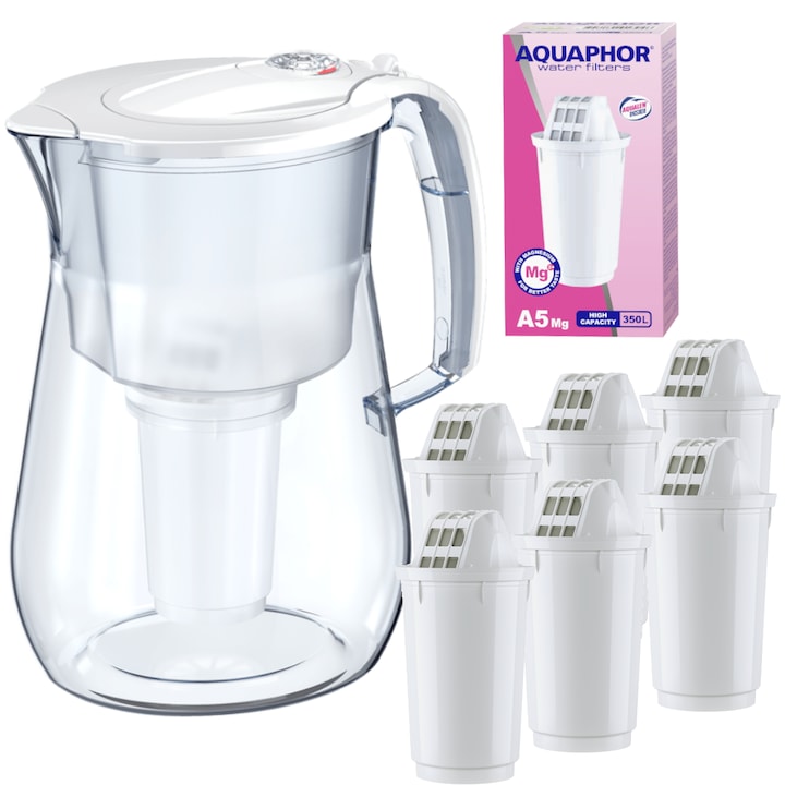 Set cana de filtrare a apei Aquaphor PROVENCE + 5 filtre A5 Mg
