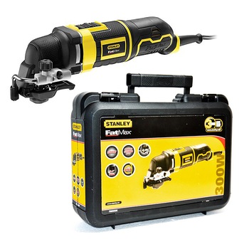 Masina multifunctionala oscilanta Stanley FatMax FME650K, 300 W, 22000 RPM, 23 Accesorii Masina multifunctionala oscilanta Stanley FatMax FME650K, 300 W, 22000 RPM, 23 Accesorii