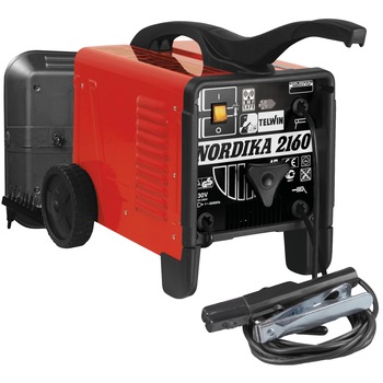 Aparat de sudura Telwin NORDIKA2160, 160 A, 230 V, electrod 2-4 mm, 17.2 kg, accesorii incluse Aparat de sudura Telwin NORDIKA2160, 160 A, 230 V, electrod 2-4 mm, 17.2 kg, accesorii incluse