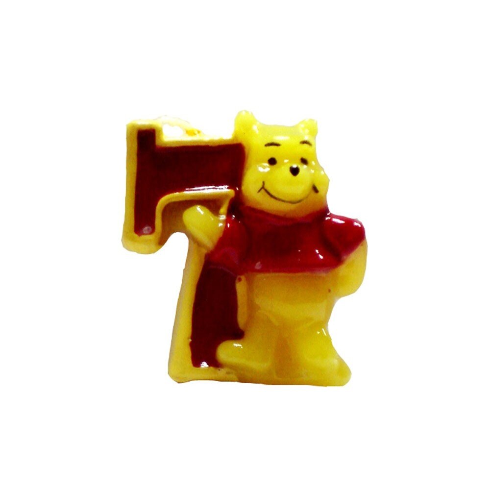 Lumanare cifra 7 Winnie the Pooh, Riethmueller, 1 buc