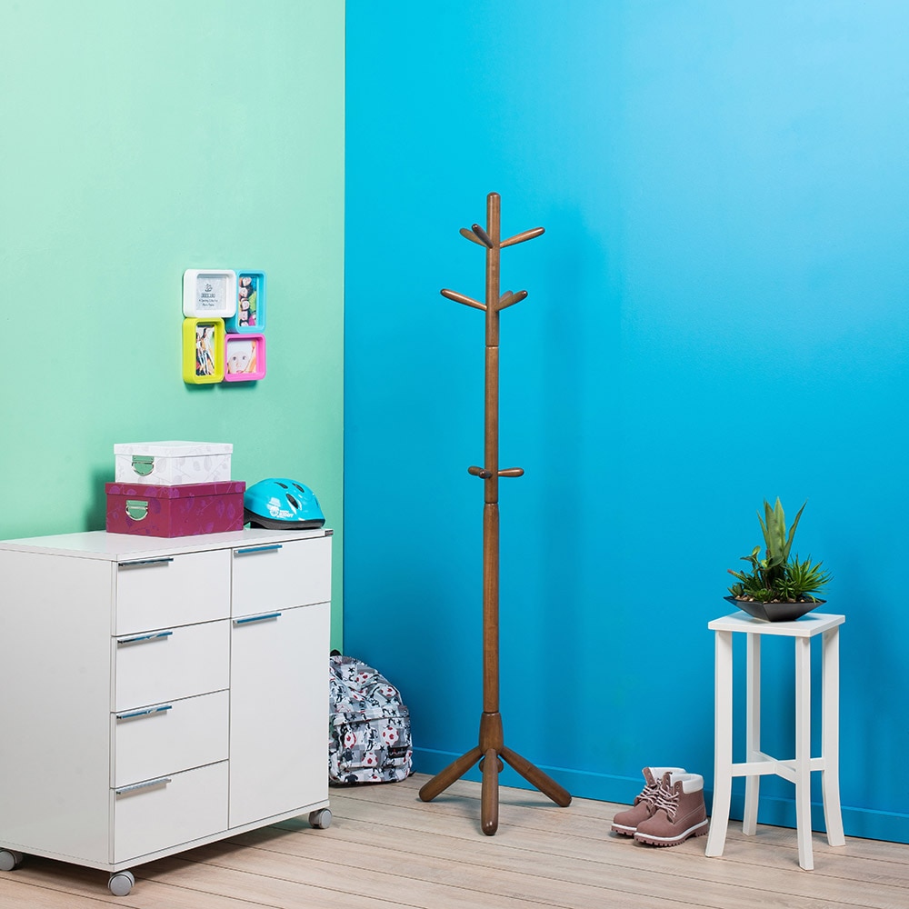 Cuier Rotativ Adore Valencia, finisaj lemn natural, Maro, 175 cm