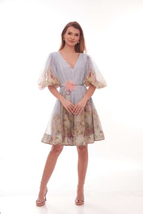 Рокля Samantha, тъмно син, Тъмносин