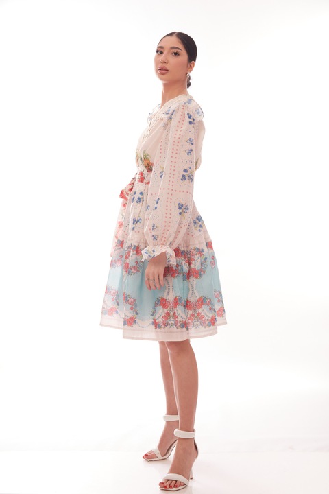 Rochie Paula, multicolora, 42