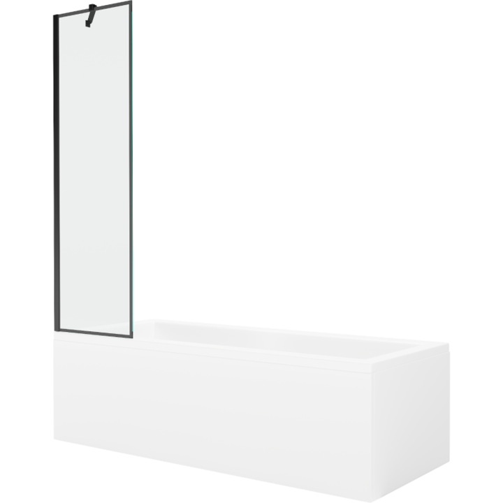 Cada dreptunghiulara, Mexen, Cubik, 22162, 170 x 70 cm, Acril, Alb