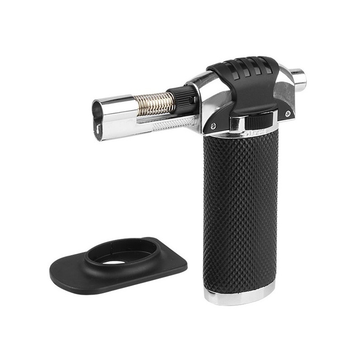 Arzator Portabil de Flambat, Negru, Carmotion