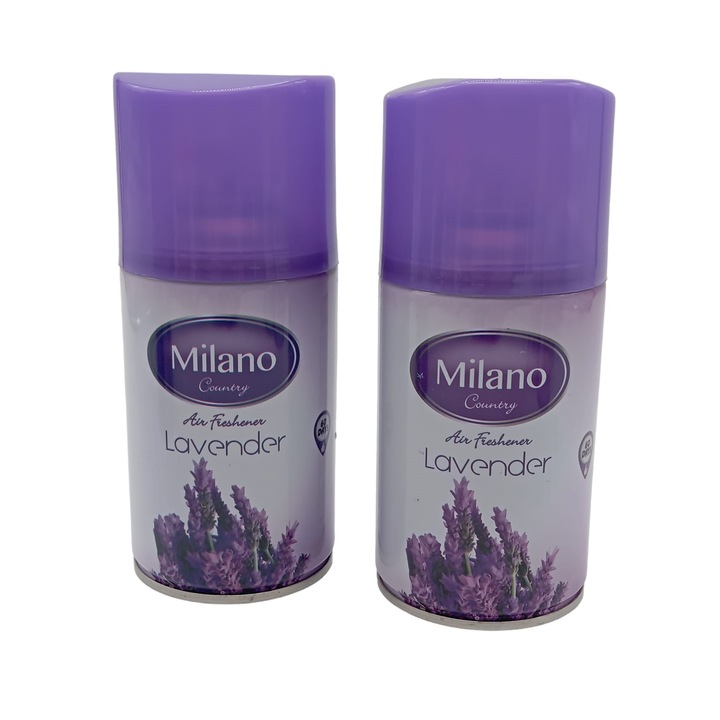 Szobai légfrissítő pótkészlet MILANO, LEVENDULA, 2x205ml