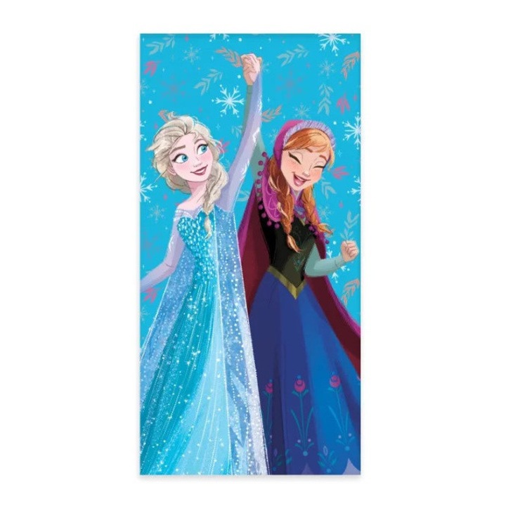 Хавлиена кърпа Disney Frozen хавлиена кърпа веселие 60x120см