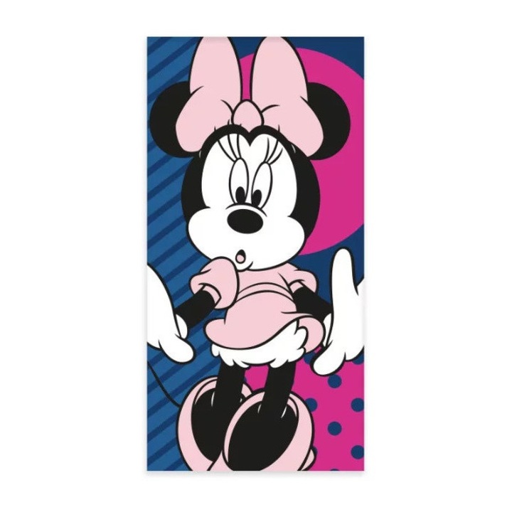 Хавлиена кърпа Disney Minnie, Хавлиена кърпа изненада, 60x120см