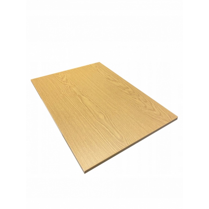 Blat de masa AKKE, Stejar deschis, 80x40 cm, pentru bucatarie, birou sau mobilier. Placa decorativa rezistenta, cu aspect de lemn natural, usor de montat si intretinut, ideala pentru amenajari interioare moderne si functionale. Design