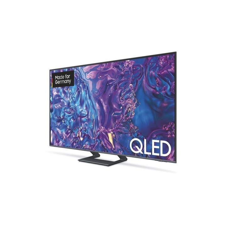 Televizor Samsung GQ75Q74DAT QLED TV (75 inch (189 cm), 4K UHD, HDR, Smart TV, control vocal (Alexa, Bixby), functie de inregistrare, 100 Hz, Q74D)