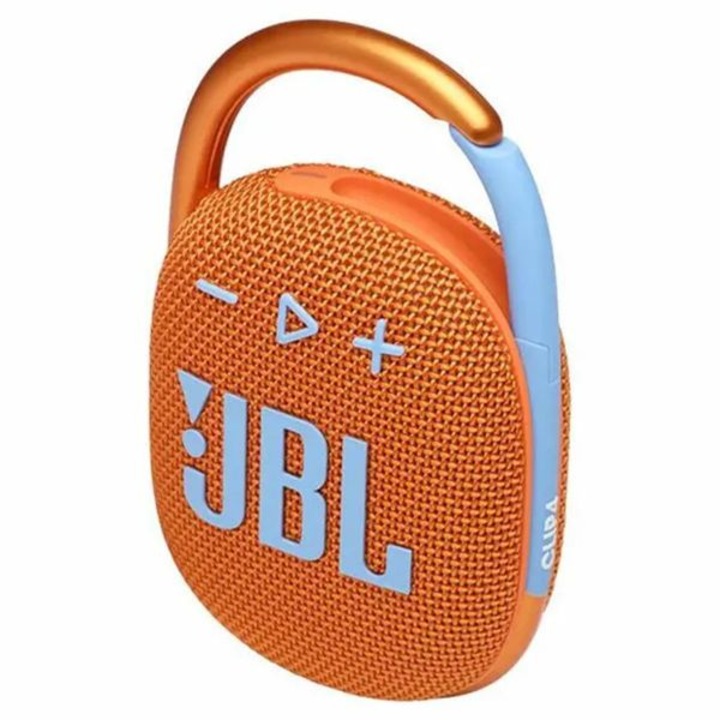 Колонка JBL, Clip 4, Bluetooth, Оранжева, Портативна