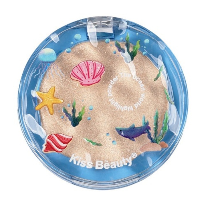 Iluminator, Kiss Beauty, The Ocean World Highlight, 02, 4 g