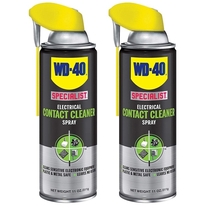 Pachet 2 Spray WD40 pentru curatare contacte electrice 400 ml