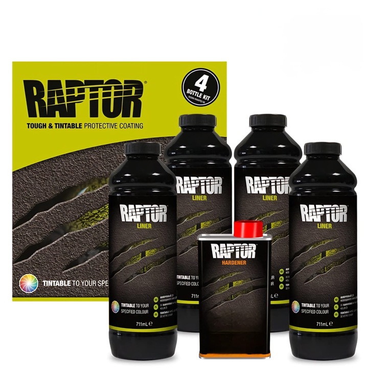 Комплект боя Raptor Colorable U-POL Kit 4 лит + подарък стандартен пистолет Раптор