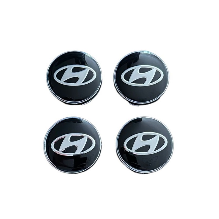 Set 4 capace roti 60mm Hyundai compatibil/inlocuitor janta aliaj