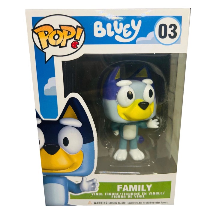 Funko POP! Bluey Family, 3 év+, tarka, 10cm