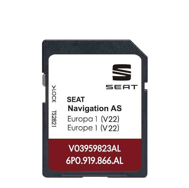 Card Harti navigatie Gps 2026 SEAT Leon, Ibiza, Arona, Ateca, Alhambra Navi System MIB2 Europa Romania complete actualizat