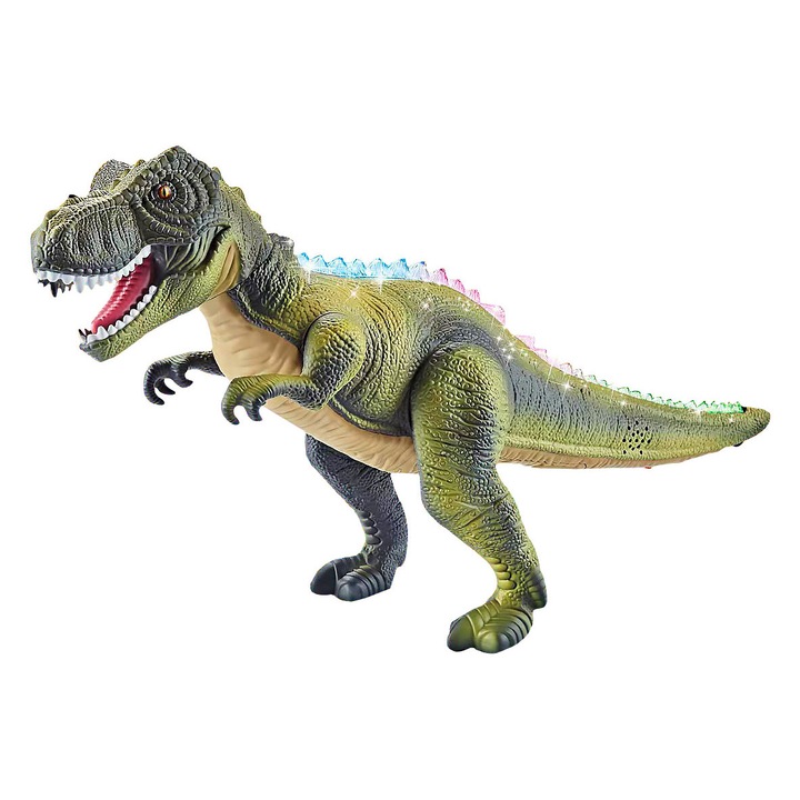 Távirányítós dinoszaurusz, Fény- és hanghatások, Zöld, 3 éves kortól